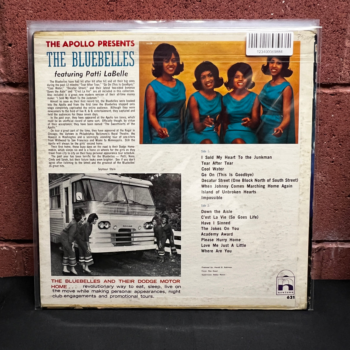Used Vinyl: Patti LaBelle and the Bluebells "Sweethearts of The Apollo" LP (1963 Mono pressing)