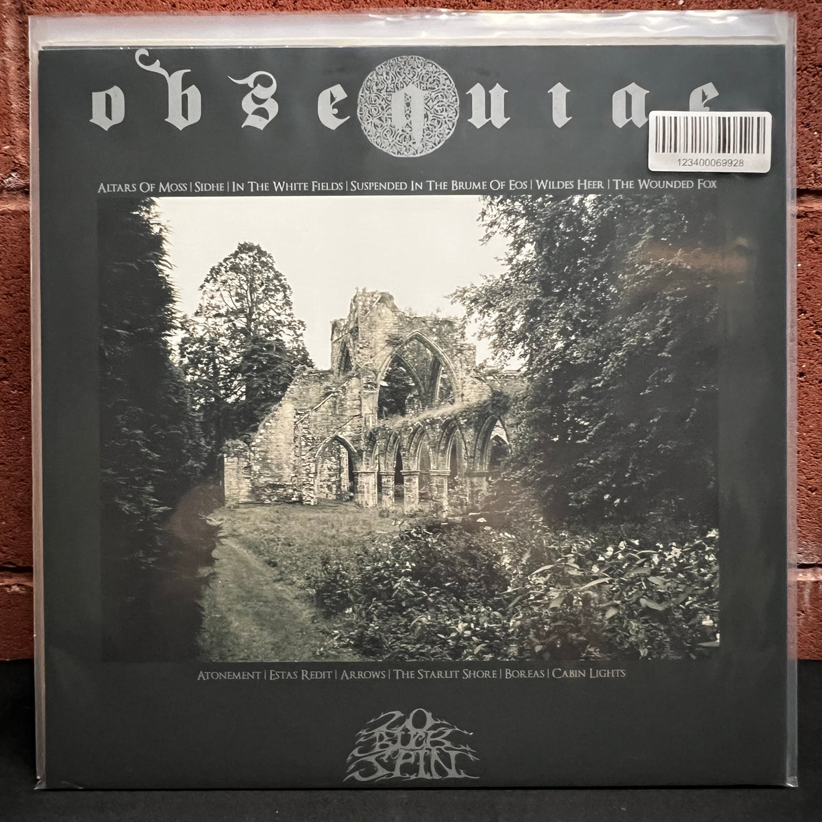 Used Vinyl: Obsequiae "Suspended in the Brume of Eos" LP (Green/Silver merge vinyl)
