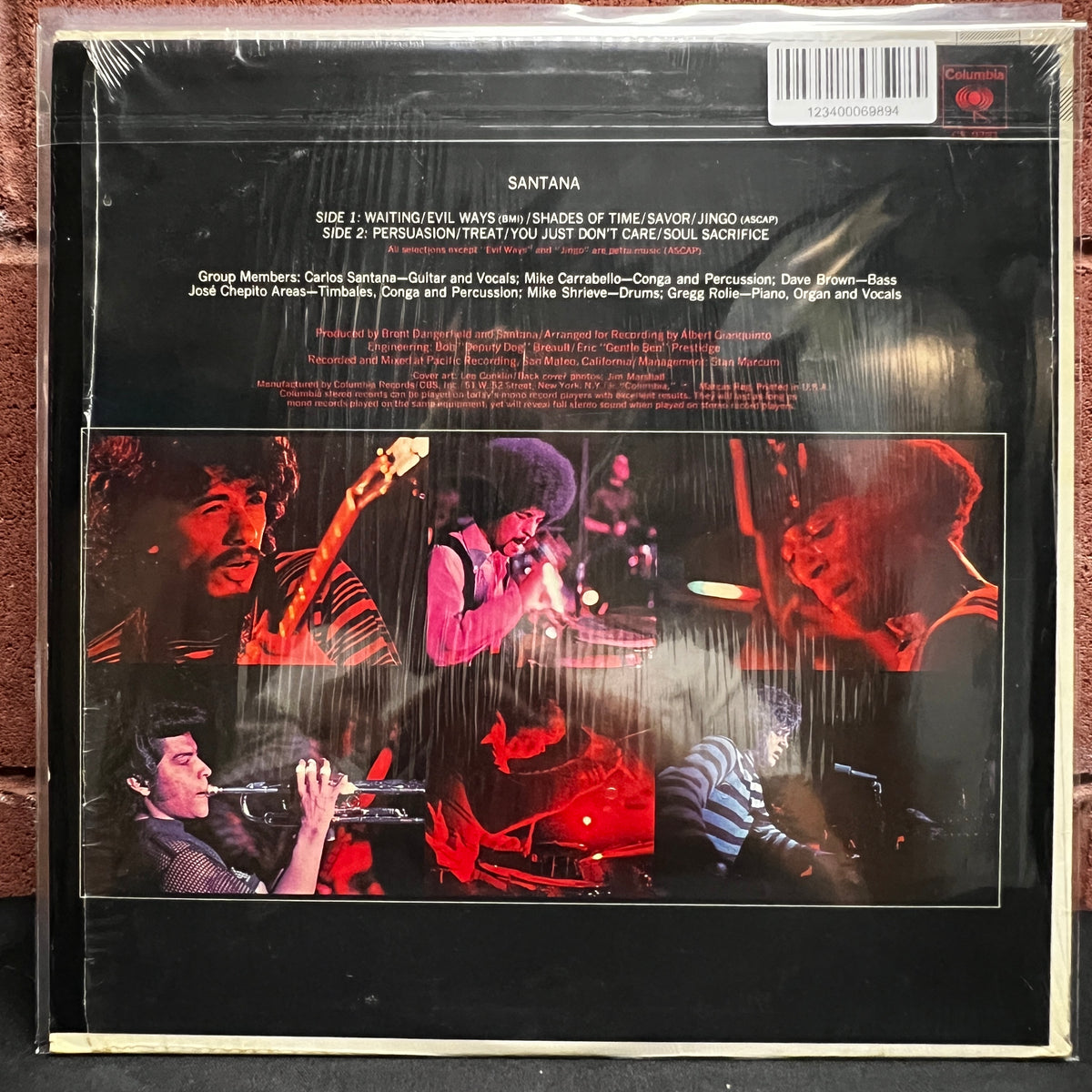 Used Vinyl: Santana "Santana" LP (2-Eye Columbia labels)