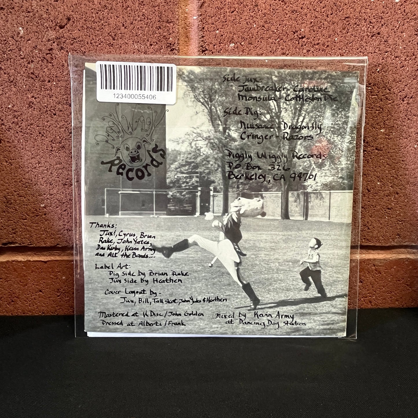 Used Vinyl: Various Artists "Brouhaha" 7" (Pink Vinyl - w/Jawbreaker, Monsula & Nuisance)