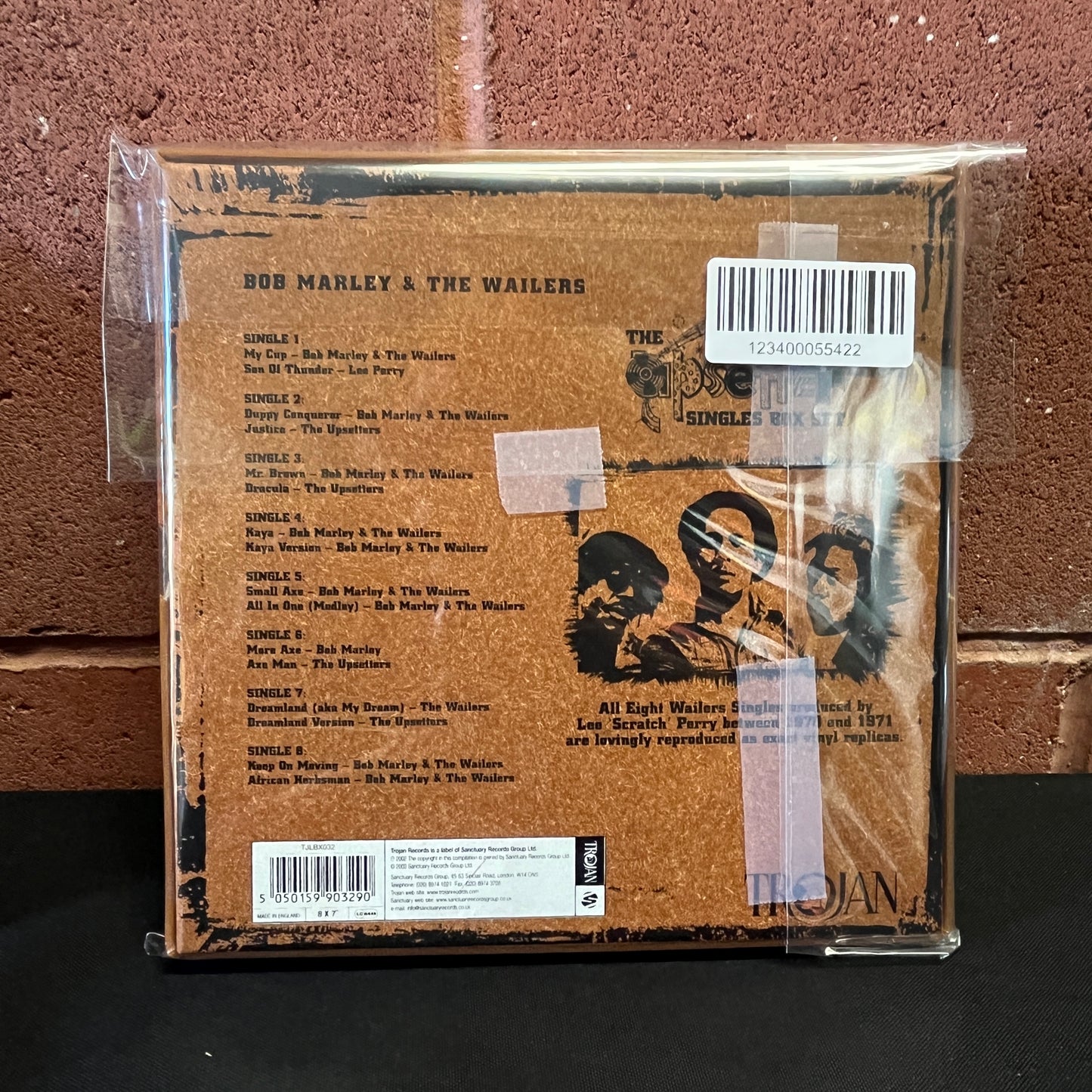 Used Vinyl: Bob Marley And The Wailers "The Upsetter Singles Boxset" 8x7"