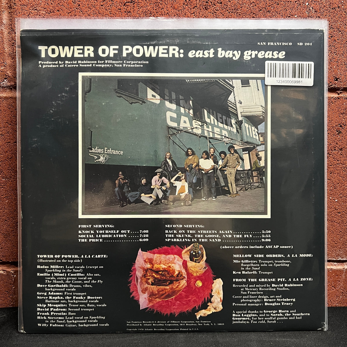 Used Vinyl: Tower of Power "East Bay Grease" LP