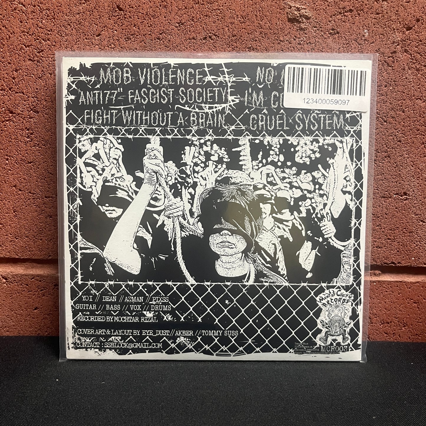 Used Vinyl: SS/Block "Mob Violence" 7"