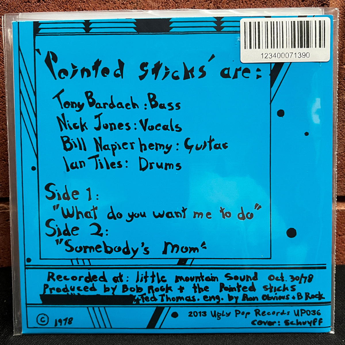 Used Vinyl: Pointed Sticks "What Do You Want Me To Do?" 7" (2013 Press)