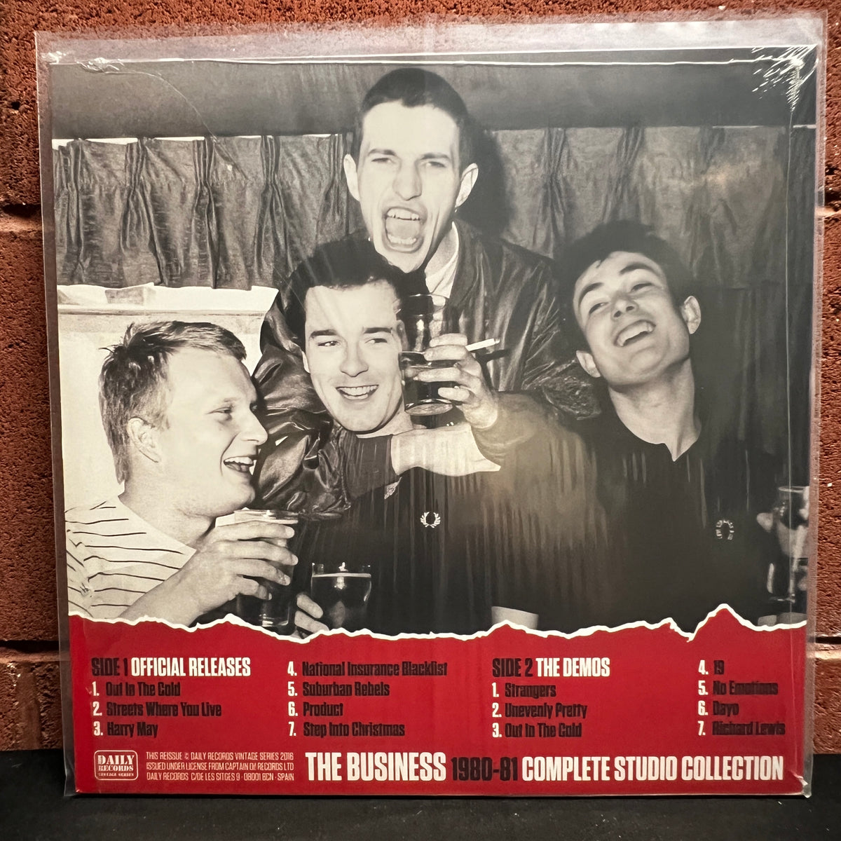 Used Vinyl: The Business "1980-81 Complete Studio Collection" LP (2016 Press)