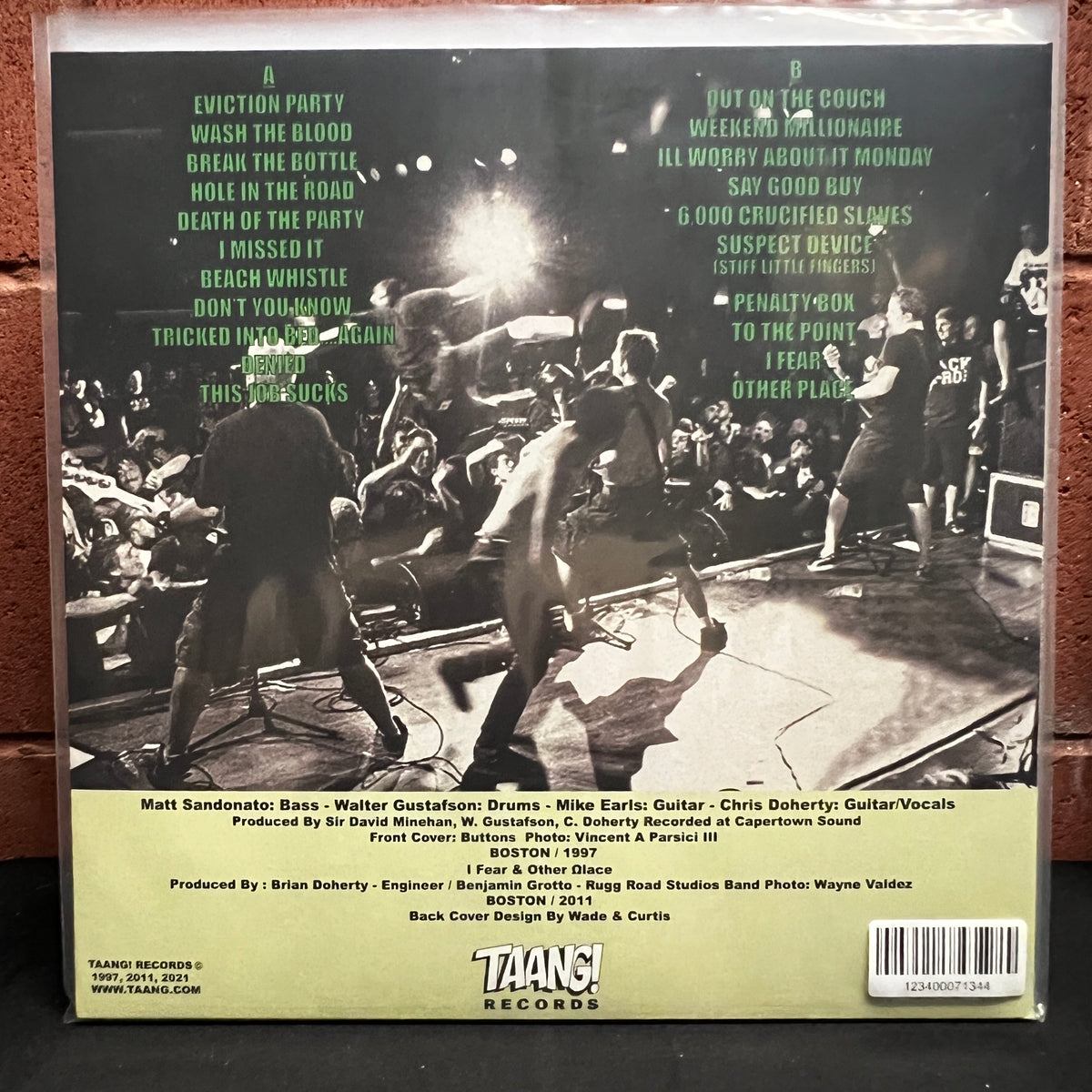 Used Vinyl: Gang Green "Another Case Of Brewtality" LP (2021 Press)