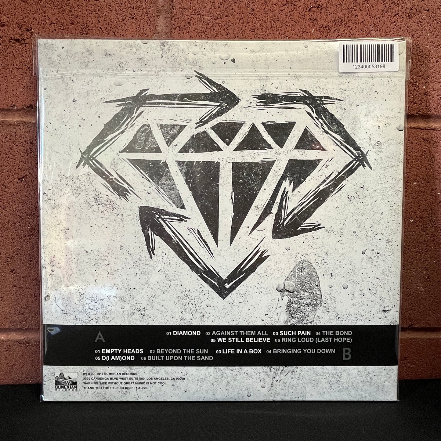 Used Vinyl: Stick To Your Guns "Diamond" LP (Black And White Merge vinyl)