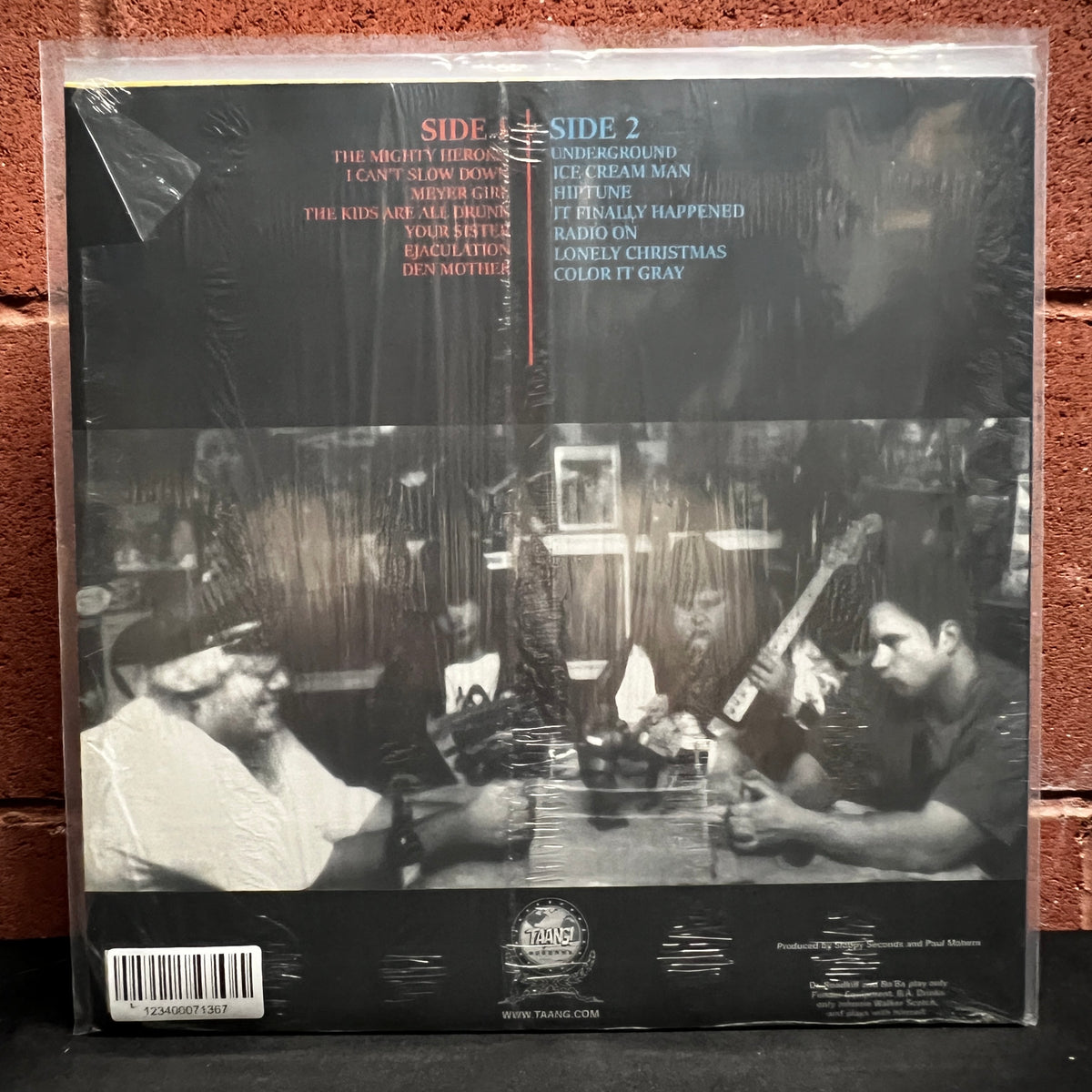 Used Vinyl: Sloppy Seconds "Knock Yer Block Off!" LP (2018 Press - Yellow Vinyl)