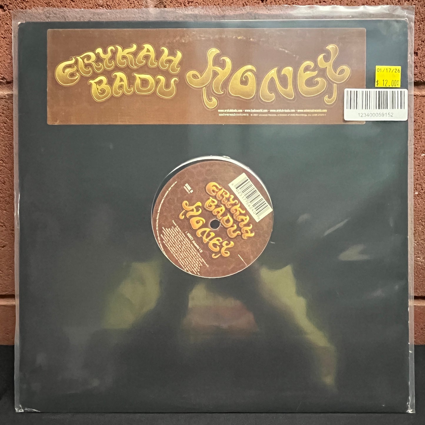 Used Vinyl: Erykah Badu "Honey" 12" (2007 Press)