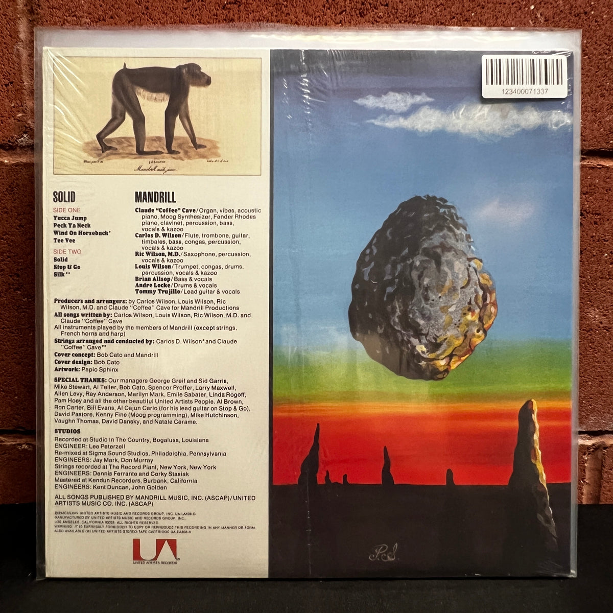 Used Vinyl: Mandrill "Solid" LP (2011 Press)
