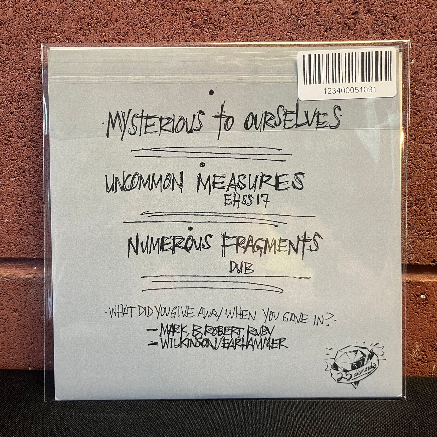 Used Vinyl: No Statik "What Did You Give Away When You Gave In?" 7" (Red Vinyl)