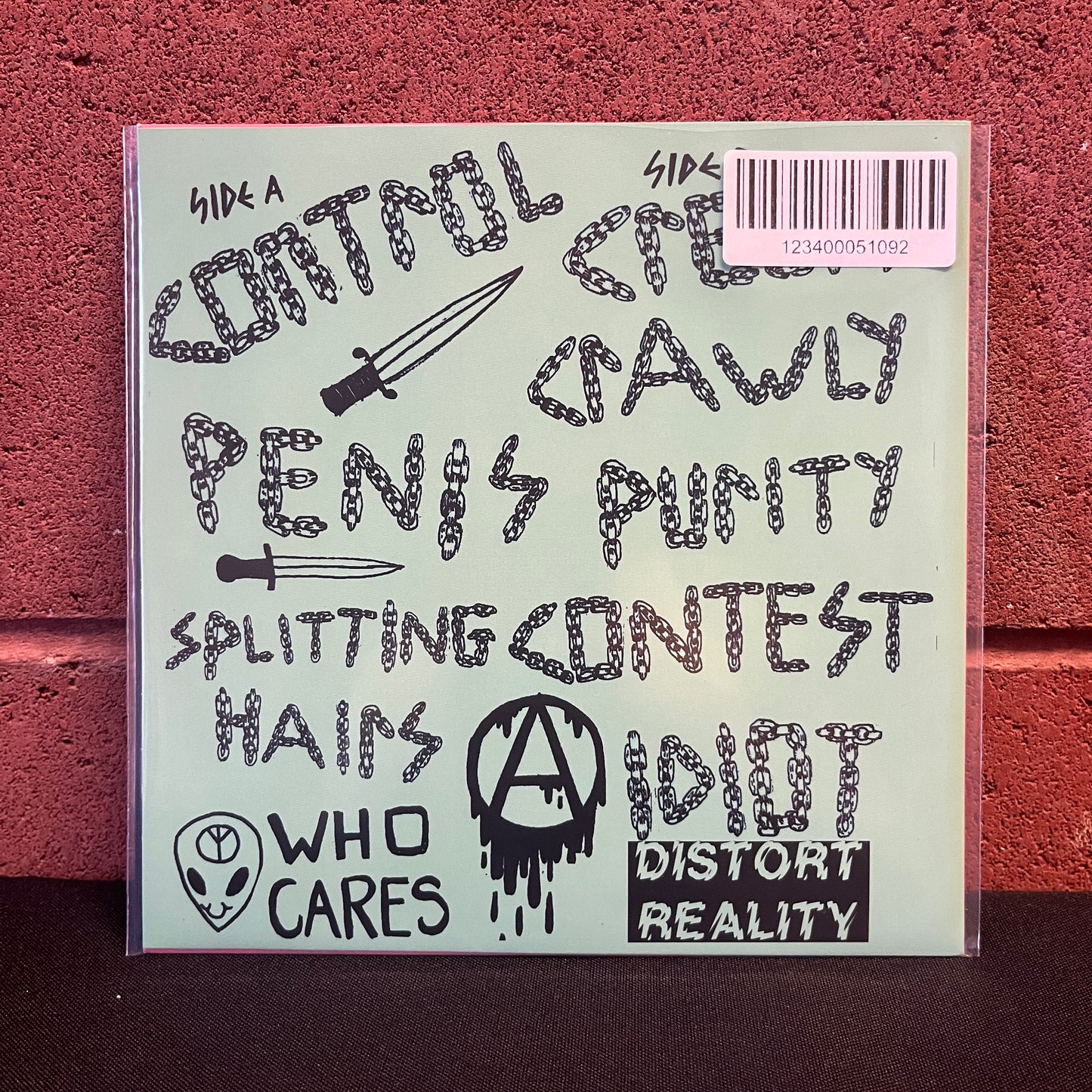 Used Vinyl: Life Form "Creepy Crawly" 7" (Glow In The Dark Vinyl)