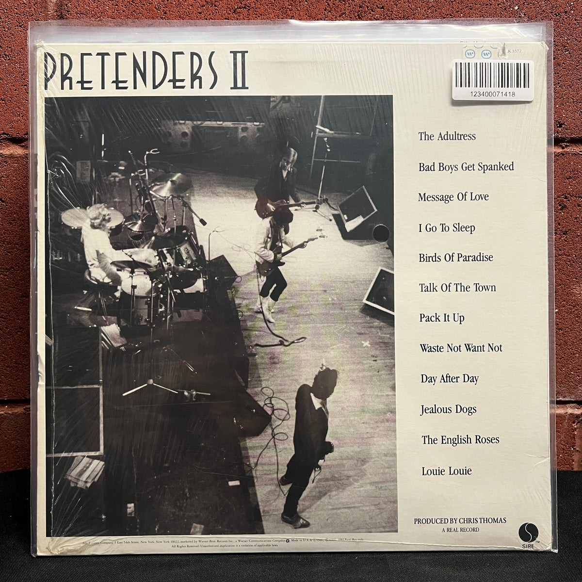 Used Vinyl: The Pretenders "Pretenders II" LP (1981 Press)