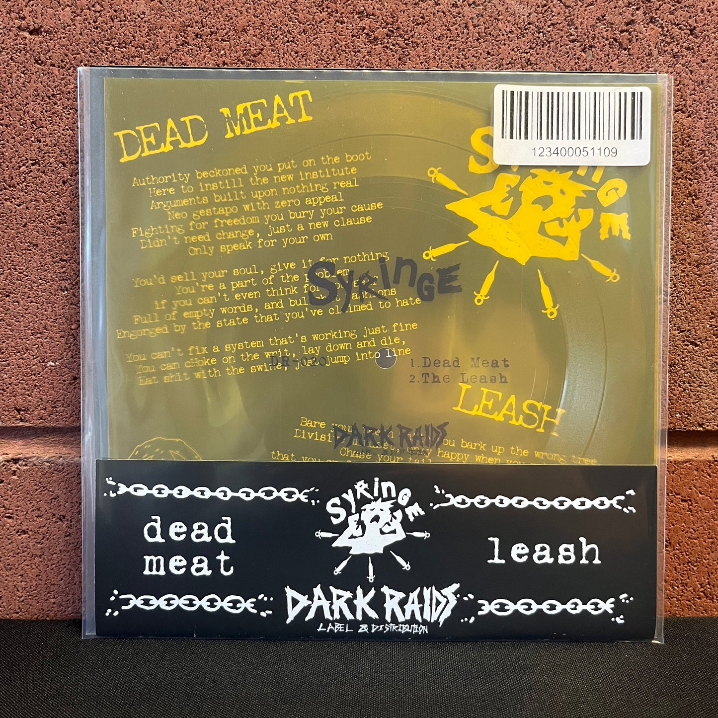 Used Vinyl: Syringe "The Leash EP" 7" Flexi