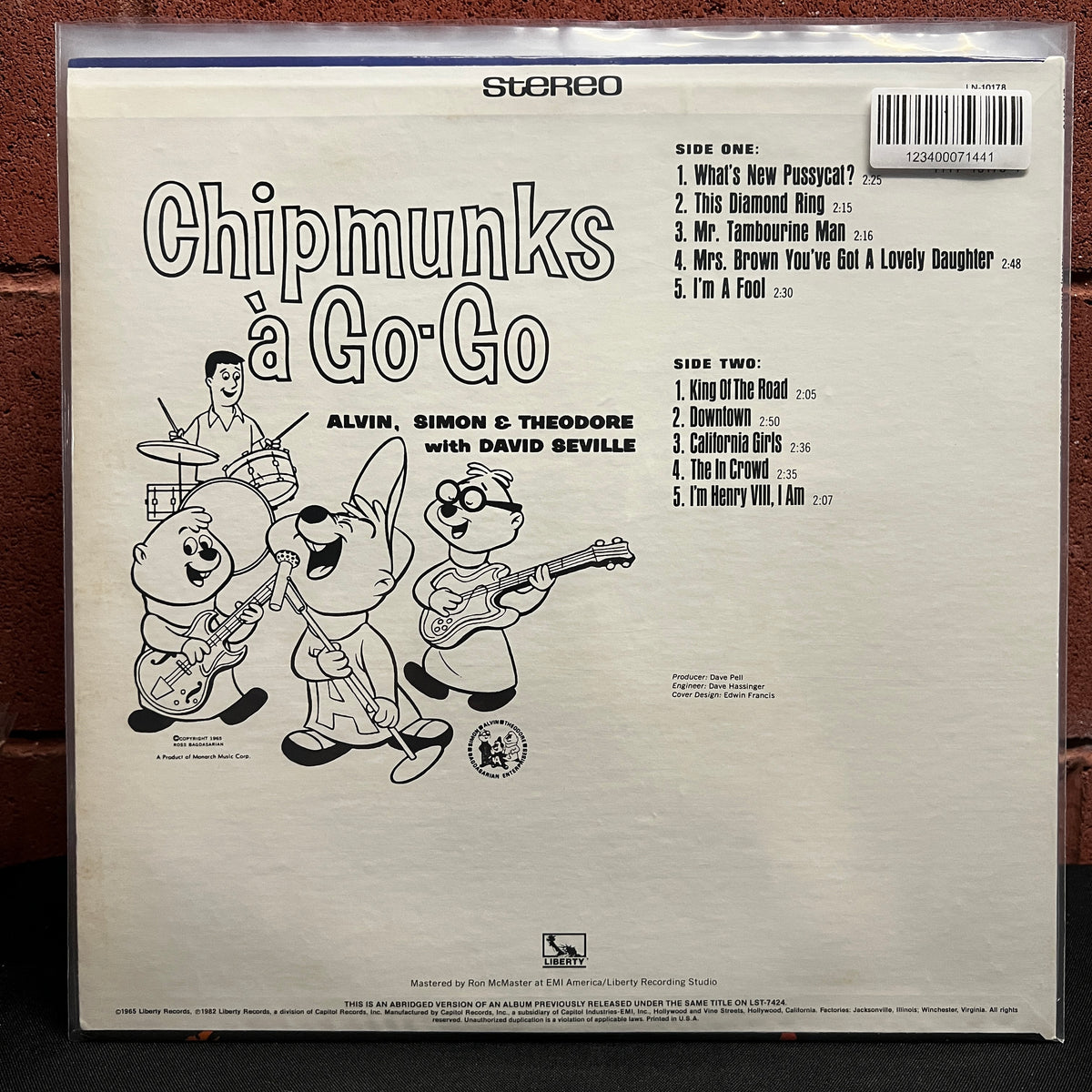Used Vinyl: The Chipmunks "Chipmunks A Go-Go" LP