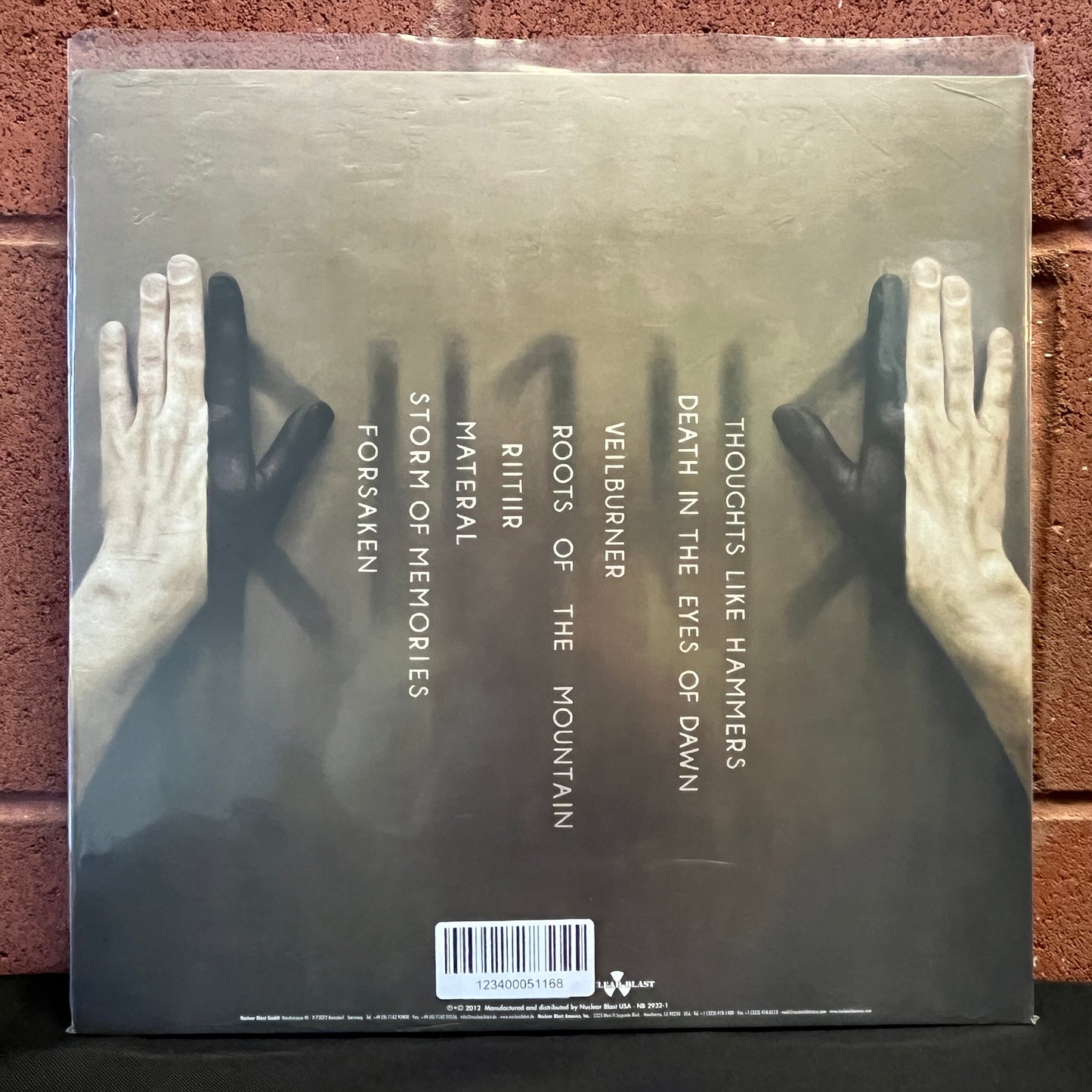 Used Vinyl: Enslaved "RIITIIR" 2xLP (Bone w/Charcoal Splatter Vinyl)