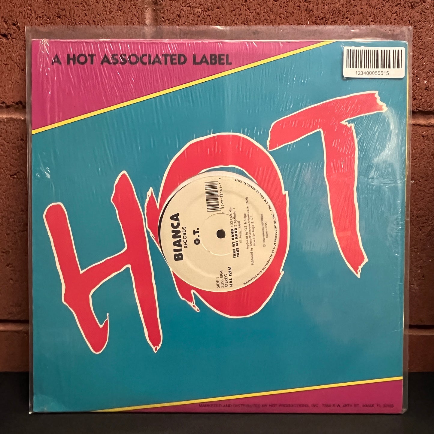 Used Vinyl: G.T. "Take My Hand" 12"