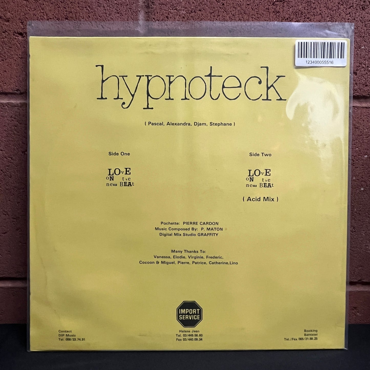 Used Vinyl: Hypnoteck "Love On The New Beat" 12"