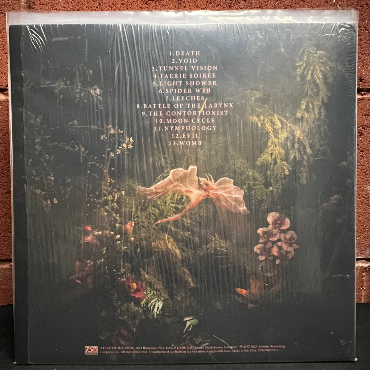 Used Vinyl: Melanie Martinez "Portals" LP (2023 Press - Black & Pink Swirl Vinyl)