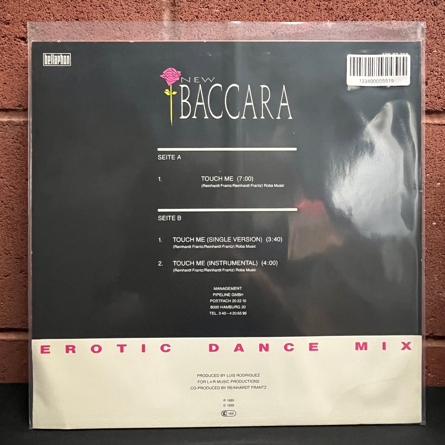 Used Vinyl: New Baccara "Touch Me" 12"