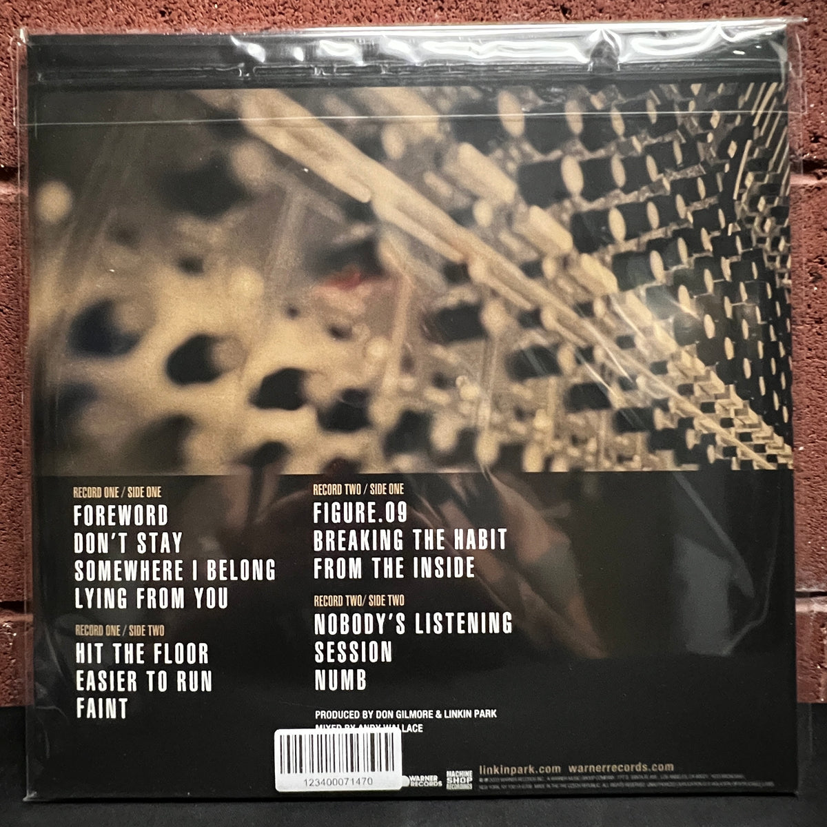 Used Vinyl: Linkin Park "Meteora" 2xLP (2021 Press - Blue Vinyl - Sealed)