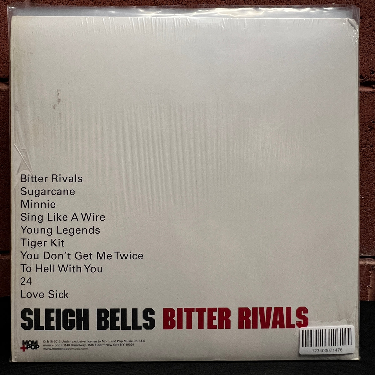 Used Vinyl: Sleigh Bells "Bitter Rivals" LP (2013 Press)