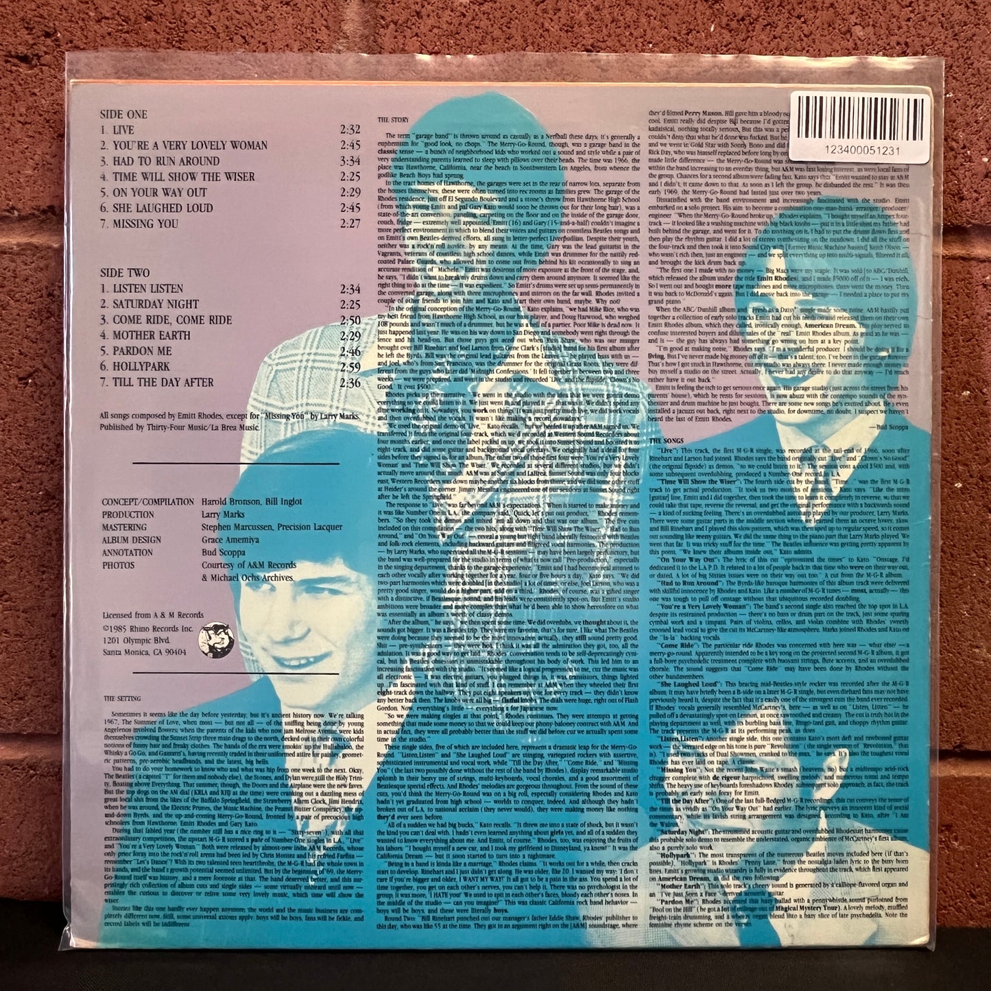 Used Vinyl: Merry-Go-Round "The Best Of..." LP