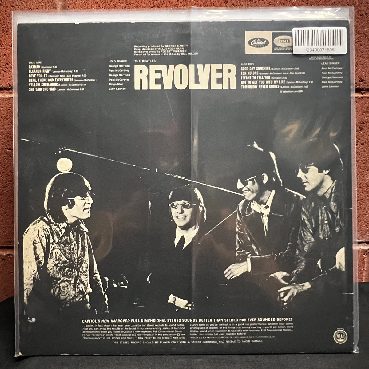 Used Vinyl: The Beatles "Revolver" LP (1981 Press)