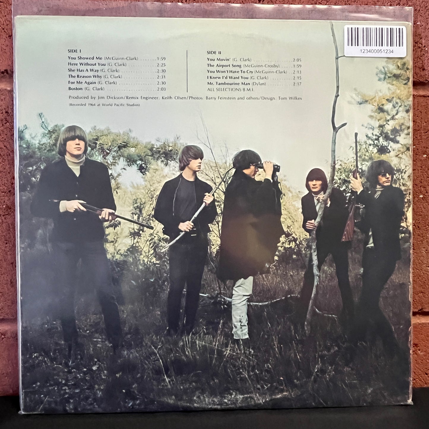 Used Vinyl: David Crosby, Jim McGuinn, Chris Hillman, Gene Clark, Michael Clarke (The Byrds) "Preflyte" LP