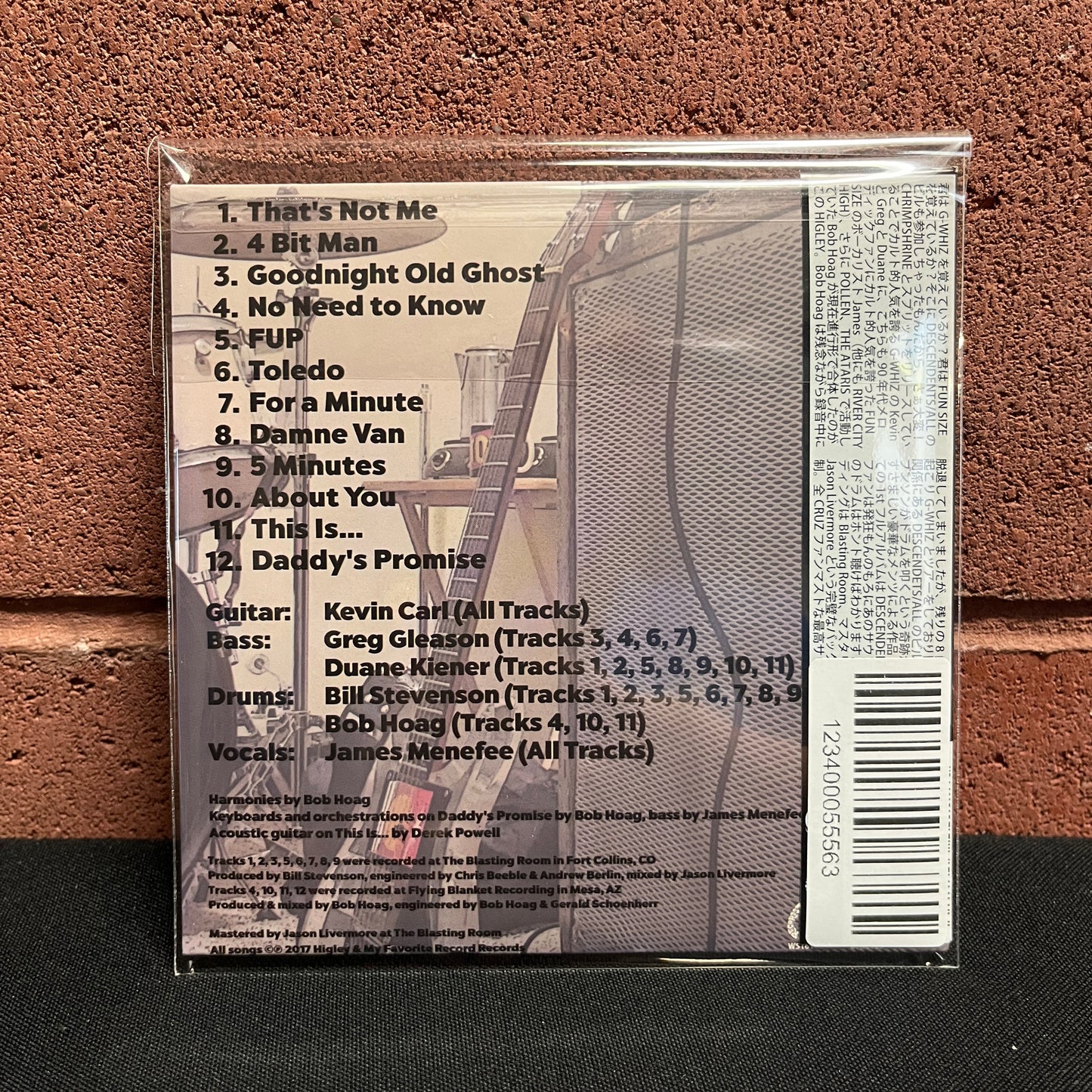 Used CD: Higley "S/T" CD (Japanese Press)