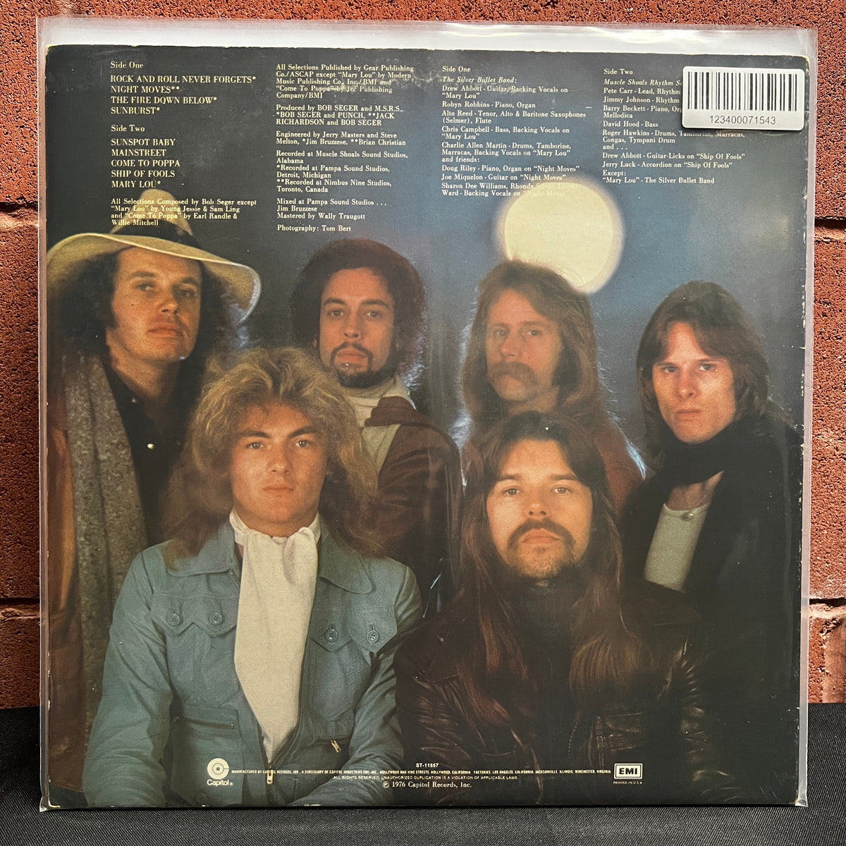 Used Vinyl: Bob Seger And The Silver Bullet Band "Night Moves" LP (1976 Press)