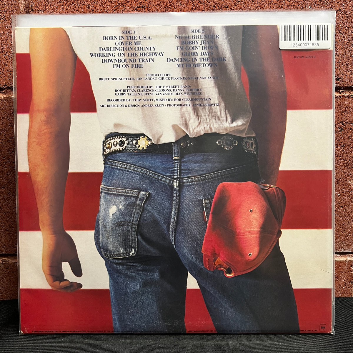 Used Vinyl: Bruce Springsteen "Born In The U.S.A." LP (1984 Press)
