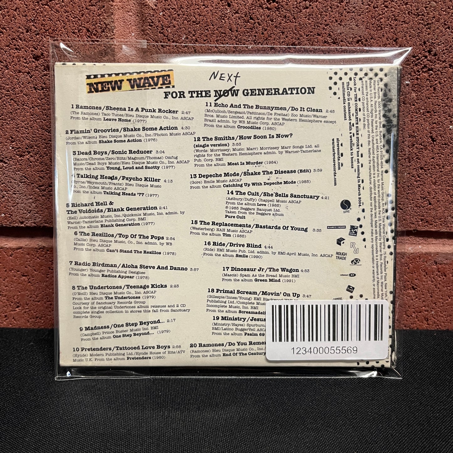 Used CD: V/A - "New Wave For The Next Generation" CD