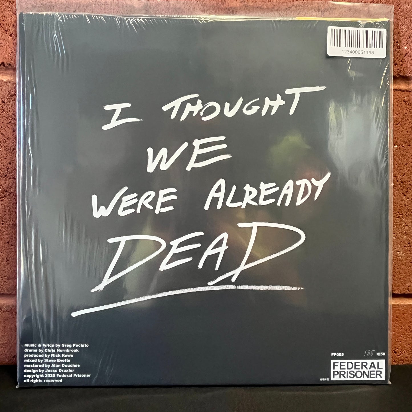 Used Vinyl: Greg Puciato "Deep Set" 12" (Orange Vinyl)