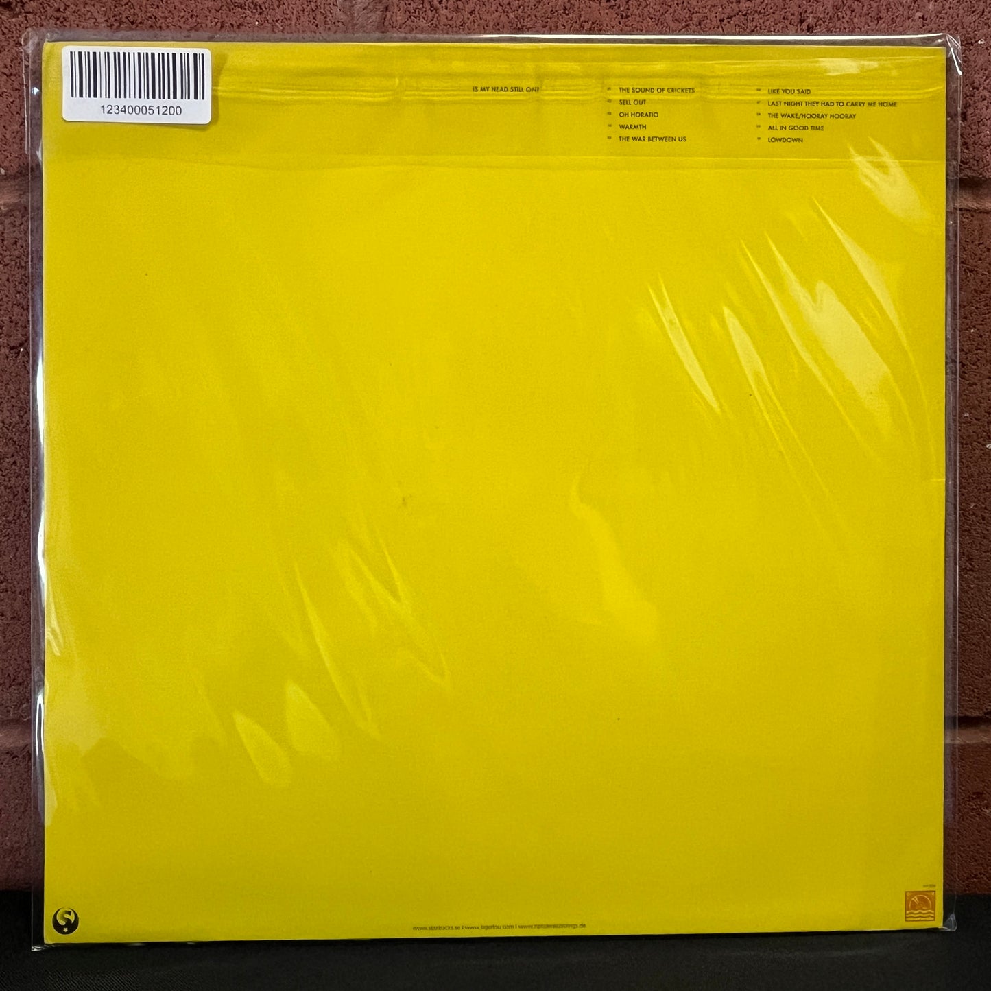 Used Vinyl: Tgr Lou "Is My Head Still On" LP