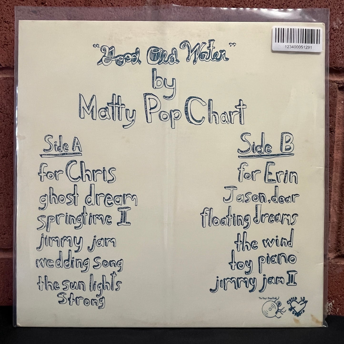Used Vinyl: Matty Pop Chart "Good Old Water" LP