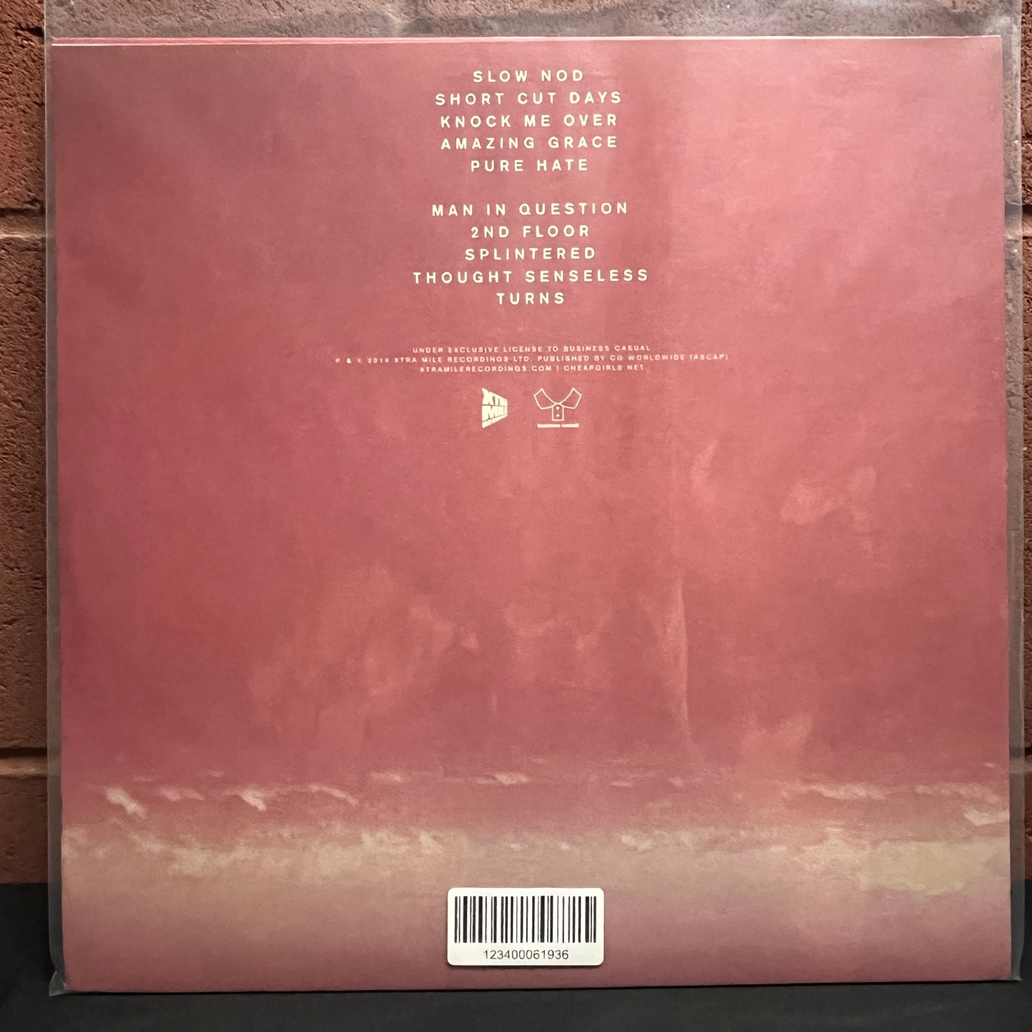 Used Vinyl: Cheap Girls "Famous Graves" LP (2014 Press - Red Vinyl)