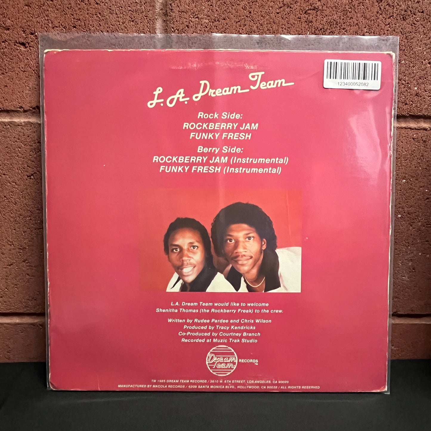 Used Vinyl: L.A. Dream Team "Rockberry Jam With Funky Fresh" 12"