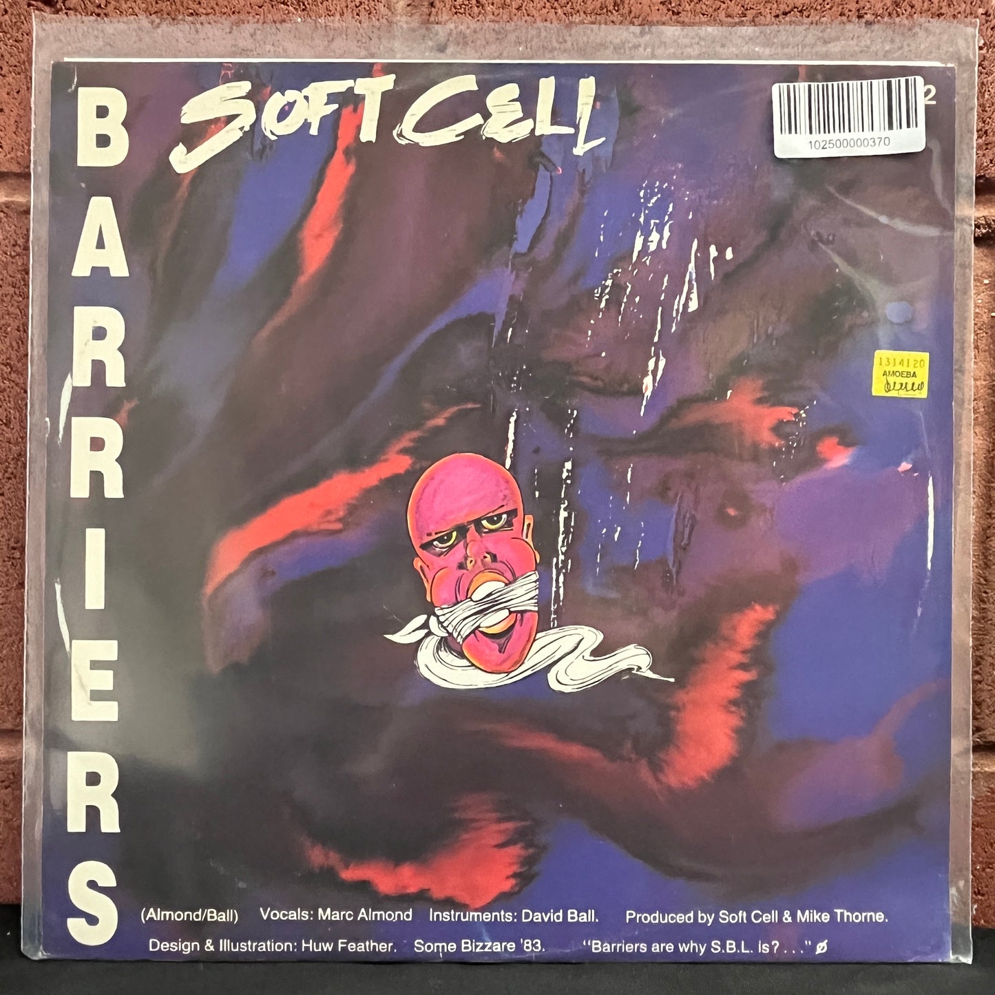 Used Vinyl: Soft Cell "Numbers / Barriers" 12" (1983 UK Press)