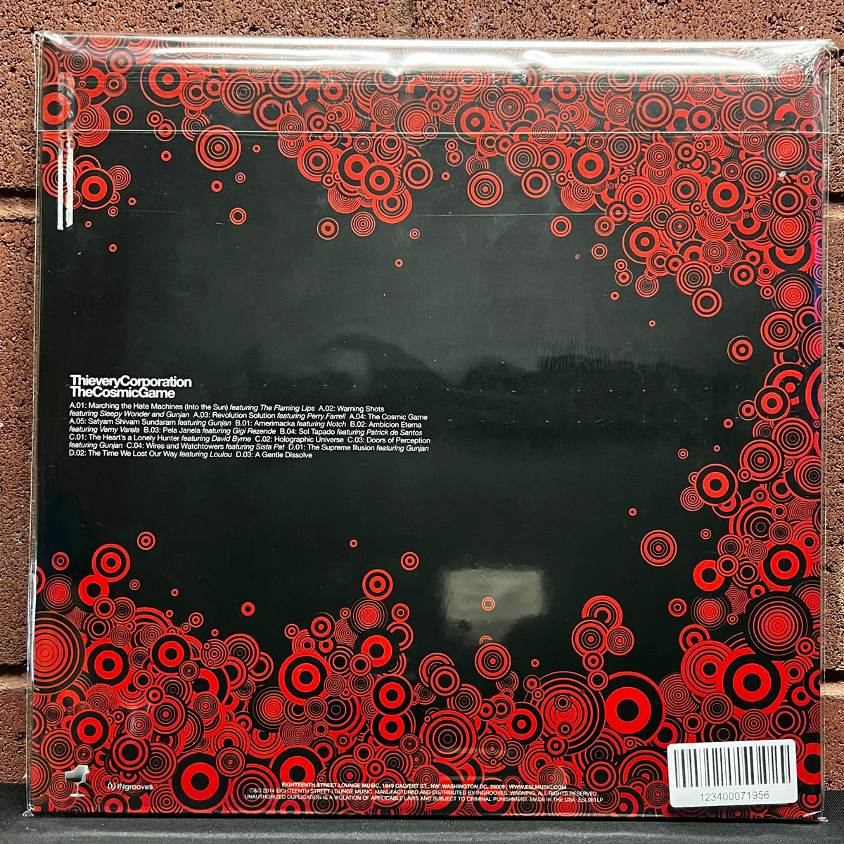Used Vinyl: Thievery Corporation "The Cosmic Game" 2xLP (Sealed, 2014 press)