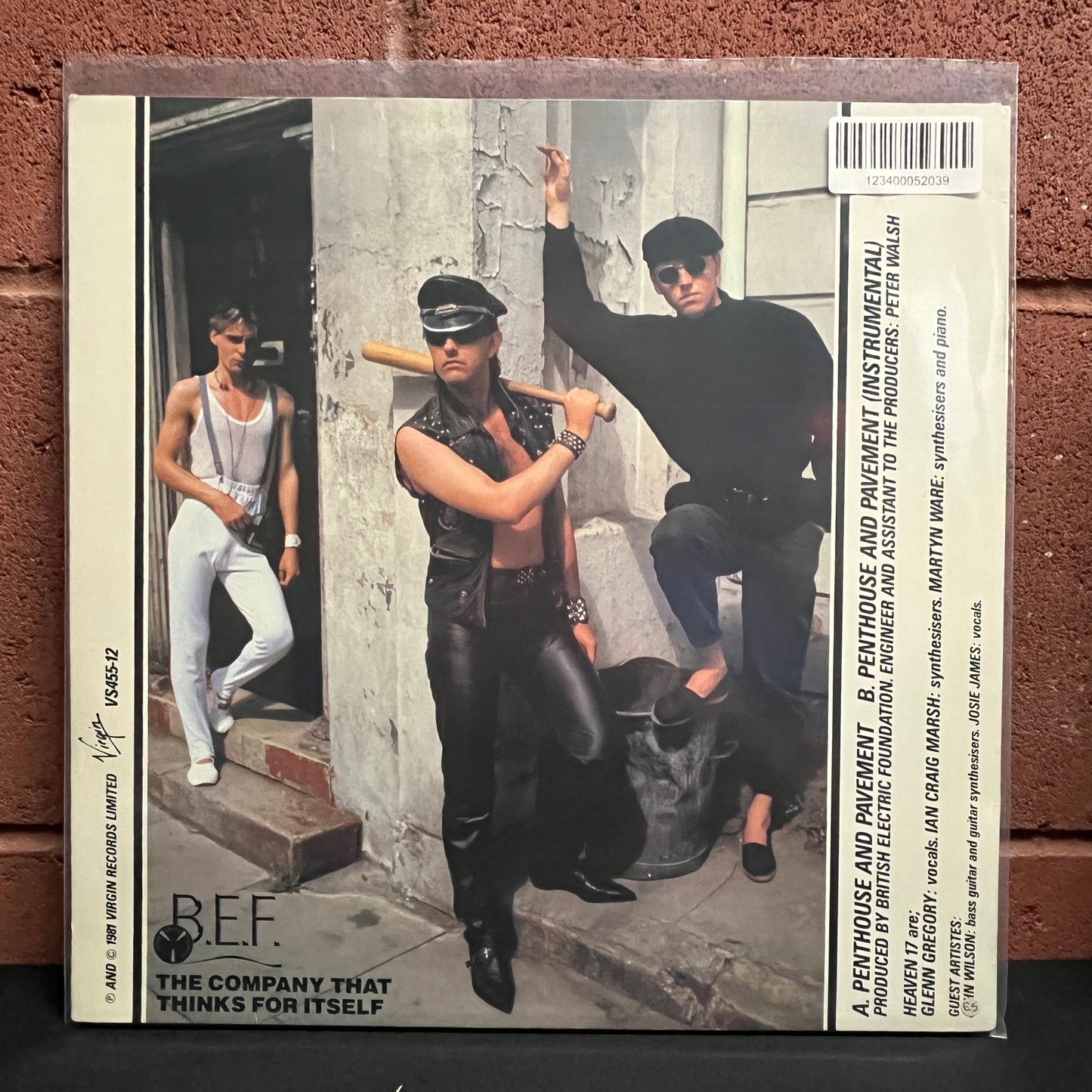 Used Vinyl: Heaven 17 "Penthouse And Pavement" 12" (1981 UK Press)