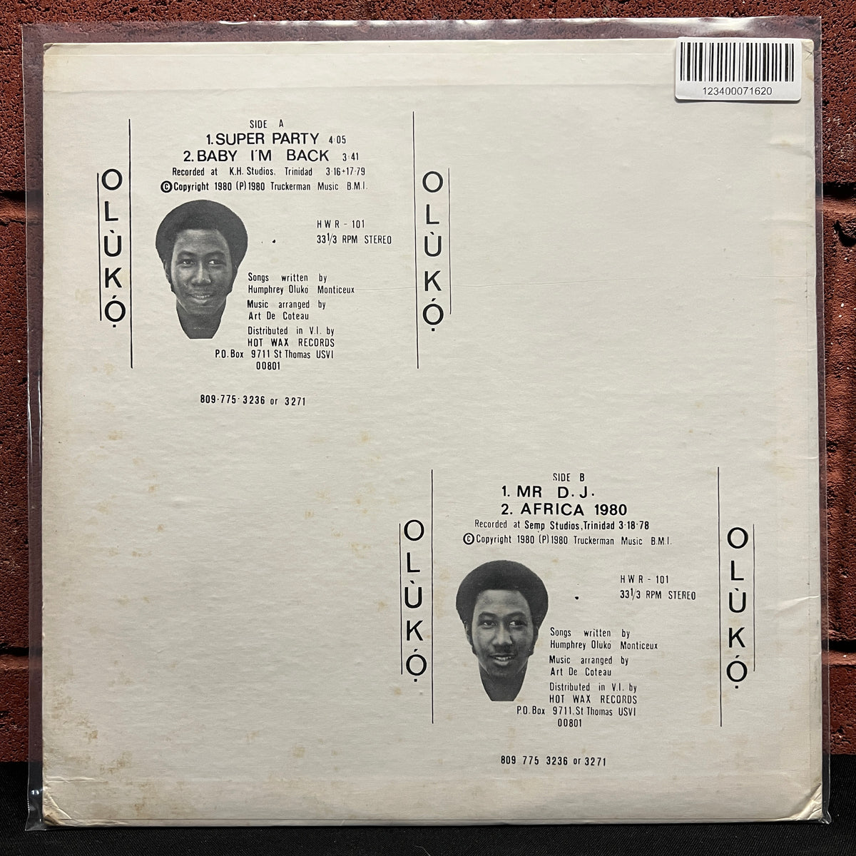 Used Vinyl: Oluko "Super Party" 12"
