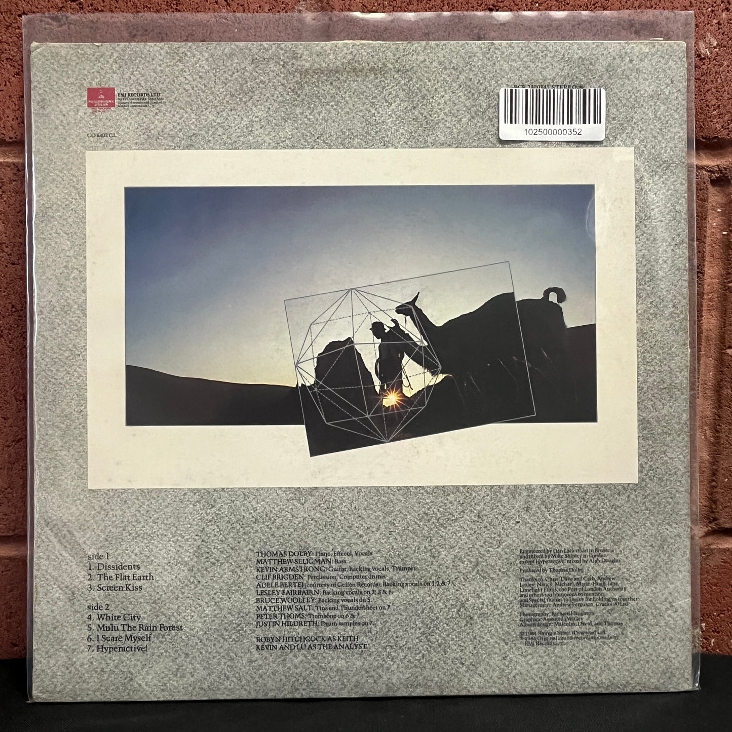 Used Vinyl: Thomas Dolby "The Flat Earth" LP (1984 UK Press)