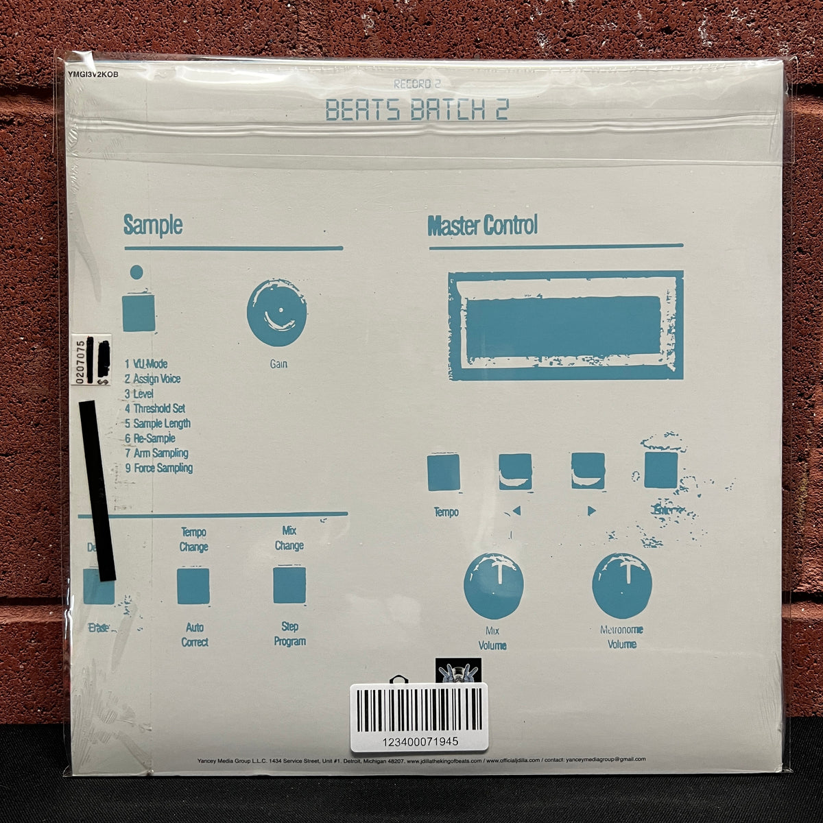 Used Vinyl: J Dilla "Beats Batch 2" 10" (Sealed)