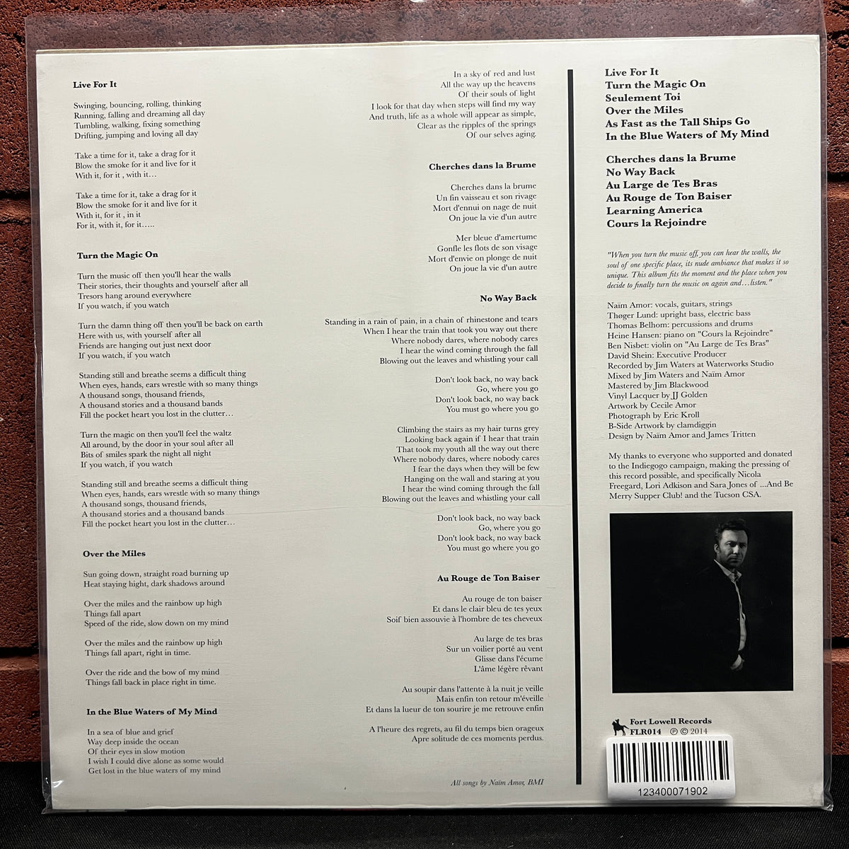 Used Vinyl: Naim Amor "Hear the Walls" LP (Red vinyl)