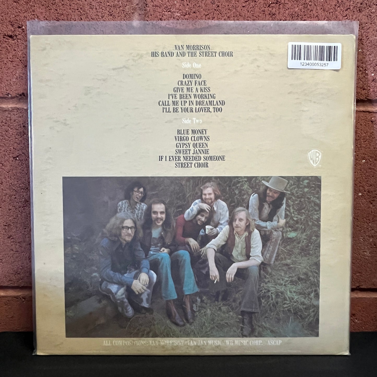 Used Vinyl: Van Morrison "His Band and The Street Choir" LP (1970 green label pressing)