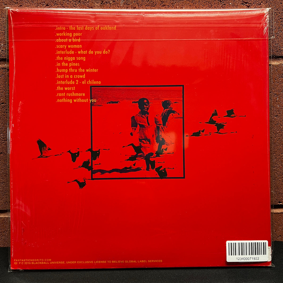 Used Vinyl: Fantastic Negrito "Last Days of Oakland" LP (In Open Shrink)