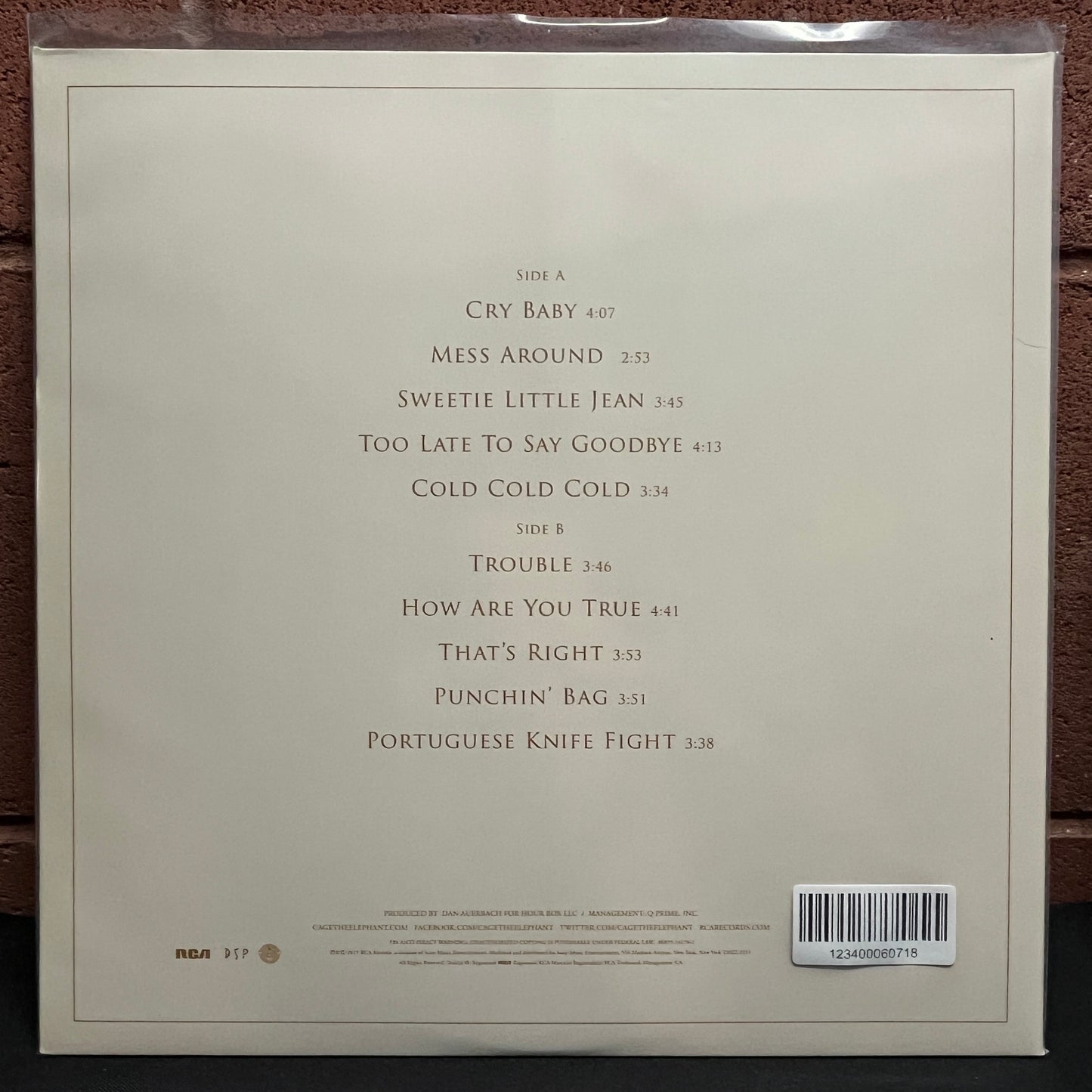 Used Vinyl: Cage The Elephant "Tell Me I'm Pretty" LP