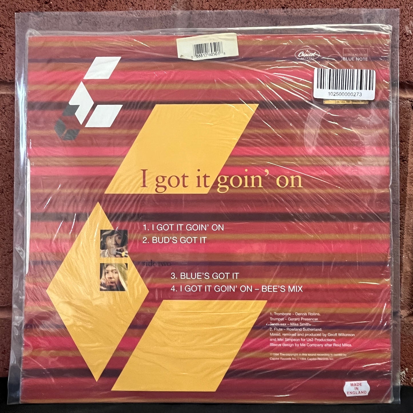 Used Vinyl: Us3 Featuring Kobie Powell & Rahsaan "I Got It Goin' On" 12"
