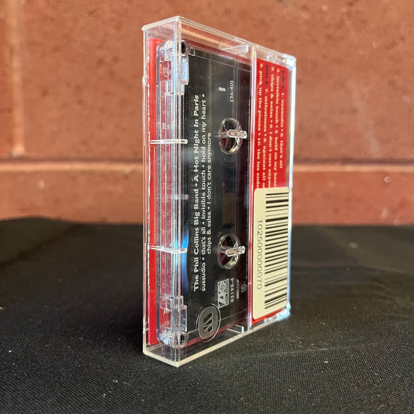 Used Cassette: The Phil Collins Big Band "A Hot Night In Paris" Tape